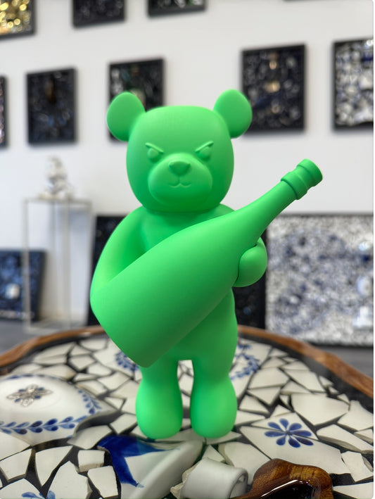 Champagne Bear (Green)