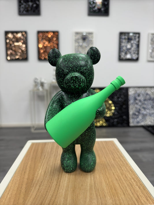 Champagne Bear Emerald