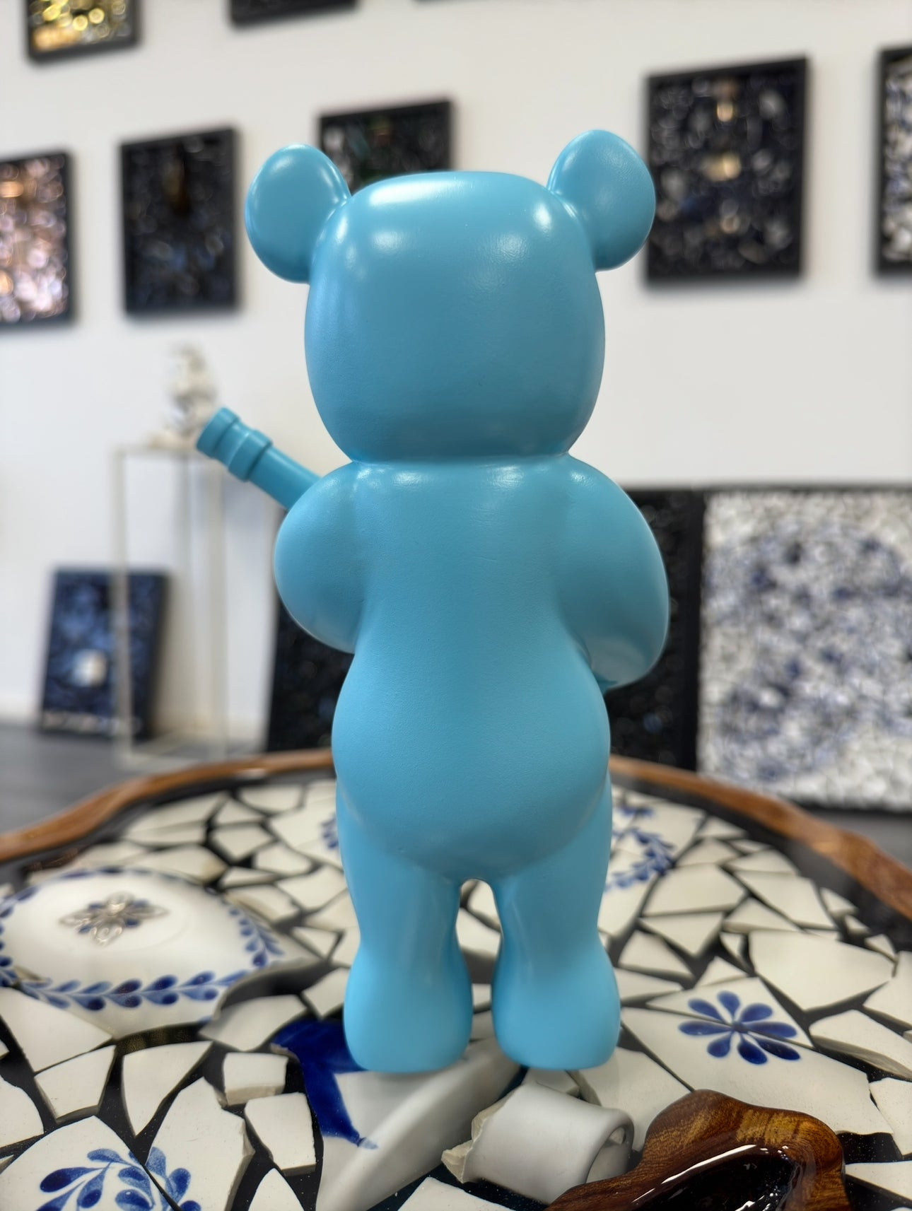 Champagne Bear (Blue)